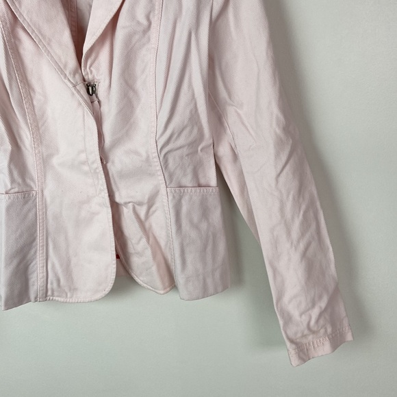 ✨3/$25✨ CITY DKNY Pink Corduroy Blazer Jacket - 8 - Picture 3 of 7